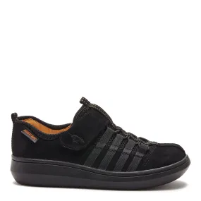 Stoker Premium Black Nubuck Sneaker