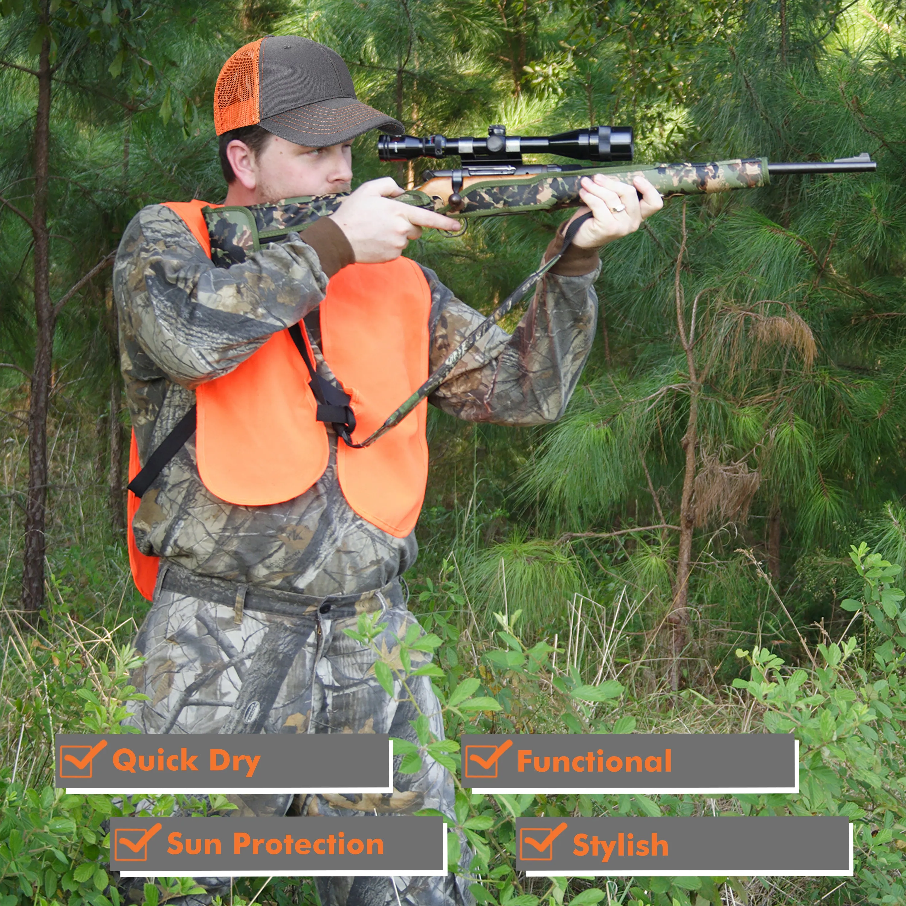 Tirrinia Orange Hunting Hat