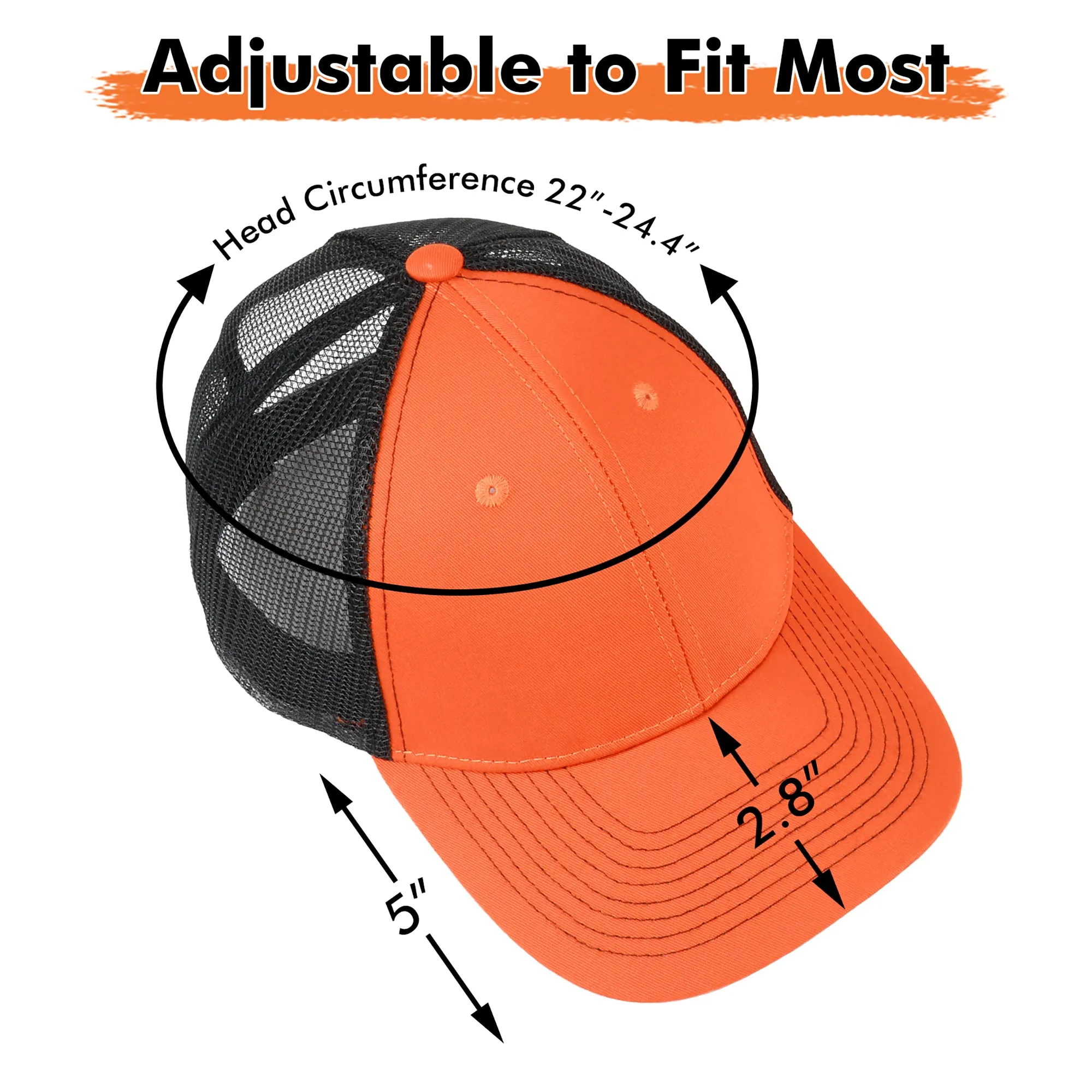 Tirrinia Orange Hunting Hat