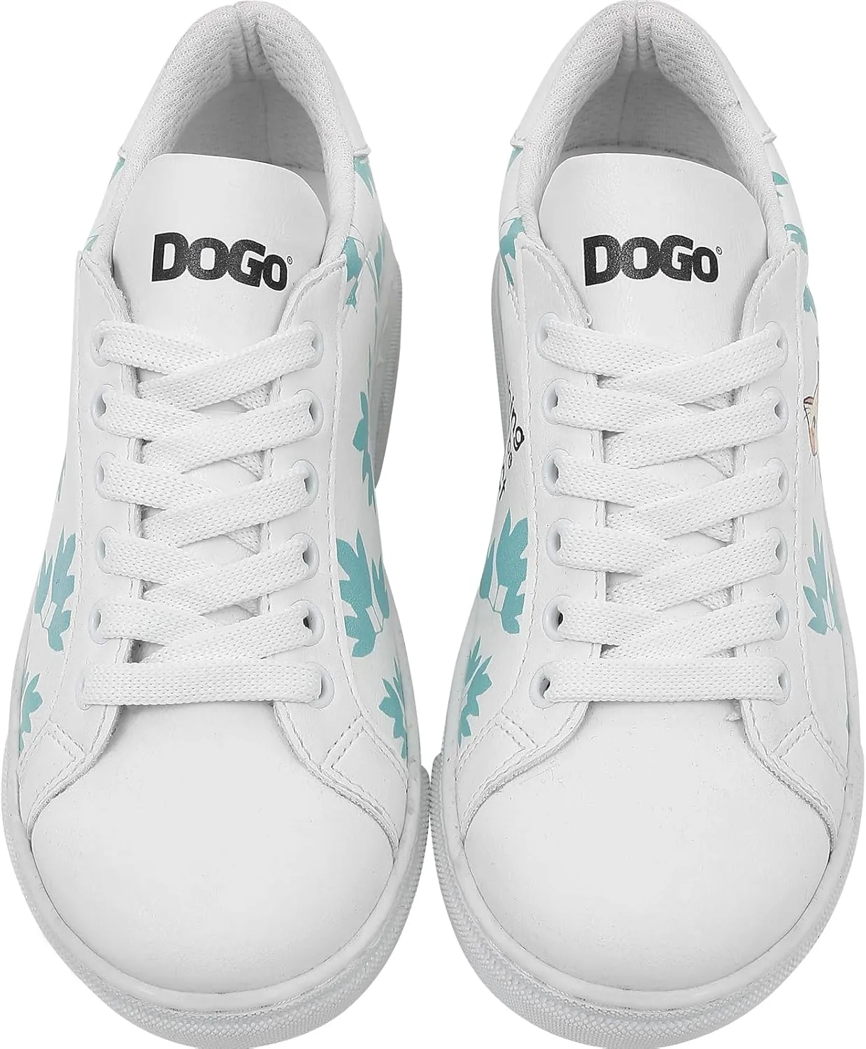White Sneakers for Kids - Vegan Leather and Unique Design Fashion Sneakers for Kids